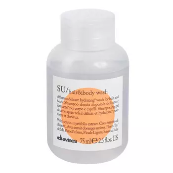 Davines SU Hair and Body Солнцезащитный шампунь для волос и тела 75мл