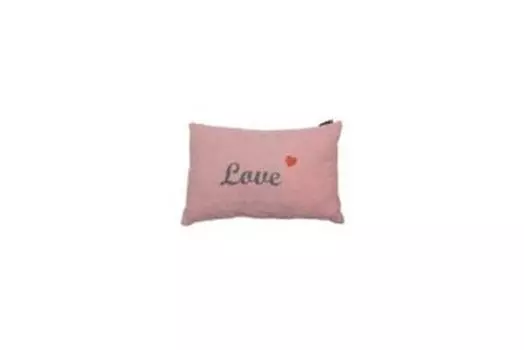 Дэвид Фюссенеггер Подушка с наполнителем Silvretta 'Цветы, любовь' 30 x 50 см необработанный белый David Fussenegger