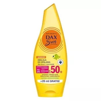 DAX Sunscreen LSF 50 Sun Milk Kids Защита от солнца для чувствительных детей, 175 мл