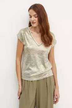 ДАЯ1 футболка Morgan, золотой