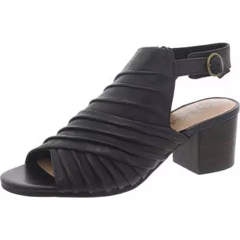 DAYANA женские туфли из искусственной кожи с круглым носком и блочным каблуком Bella Vita, черный