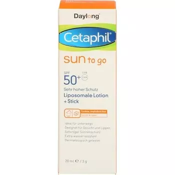 Daylong Sun to Go Липосомальный лосьон + стик SPF 50+ 20 мл Раствор Cetaphil