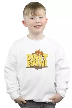 Даже не толстовка Tom & Jerry, белый