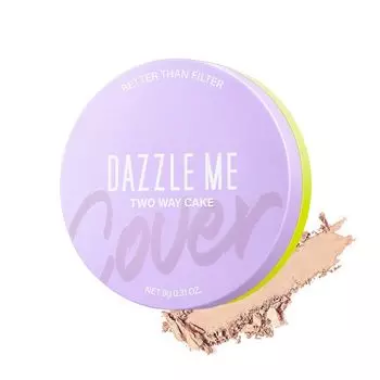 Dazzle Me Лучше, чем фильтр Double Kill, порошок для двустороннего торта, 9 г. 02 Светлый жемчуг, Light Pearl