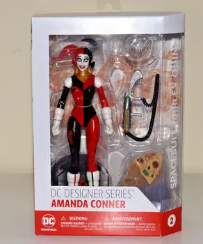 DC Coll, дизайнерская серия HARLEY QUINN 2, фигурка Аманды Коннер DC Super Hero Girls