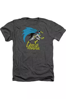 DC Comics Batgirl Batgirl Is Hot Adult Heather Tee / Футболка Gildan, цвет charcoal