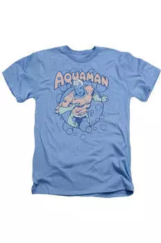 DC Comics Bubbles Adult Heather Tee / Футболка Gildan, светло-голубой