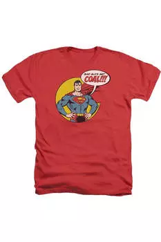 DC Comics Coal Adult Heather Tee / Футболка Gildan, красный