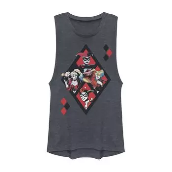 DC Comics для юниоров Бэтмен Многоликая Харли Квинн Muscle Tank Licensed Character