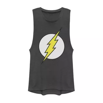DC Comics для юниоров The Flash Logo Muscle Tank Licensed Character
