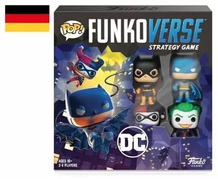 DC Comics — Funkoverse 100, набор из 4 штук — базовый набор «немецкий»