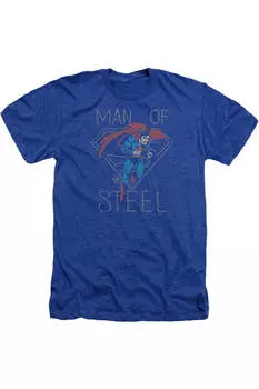 DC Comics Hardened Heart Adult Heather футболка / футболка Gildan, синий