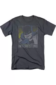 DC Comics Интересная футболка с коротким рукавом для взрослых Gildan, цвет charcoal