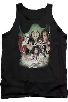 DC Comics Лига Справедливости Темный Взрослый Майка Gildan, черный