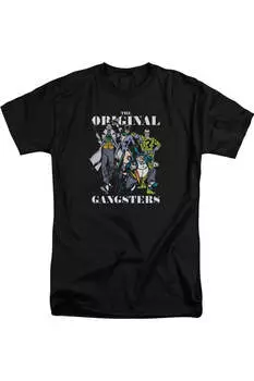 DC Comics Original Gangsters футболка с коротким рукавом для взрослых Gildan, черный