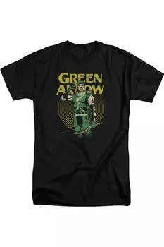 DC Comics Pull Короткий рукав Взрослая высокая футболка / футболка Gildan, черный