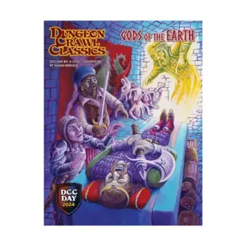 DCC Day 2024 - Gods of the Earth, Dungeon Crawl Classics Role Playing Games (Goodman Games), мягкая обложка