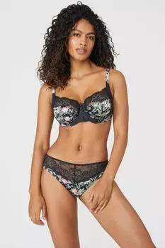 Dd+ Ботанический Цветочный Балкон Debenhams, черный