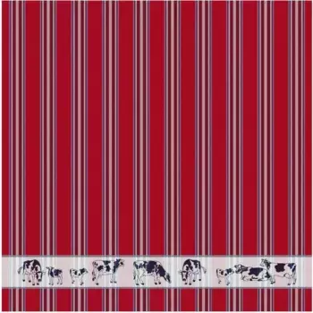 DDDDD кухонное полотенце «Фризское», (набор, 6 шт.), красный