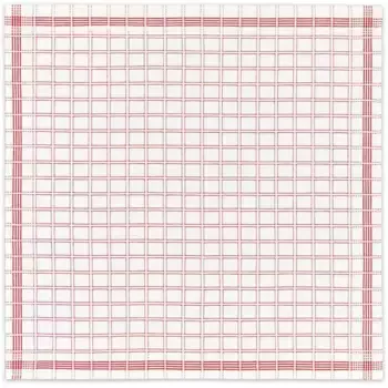 DDDDD кухонное полотенце «Национальное», (набор, 6 шт.), белый/красный