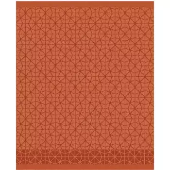 DDDDD Полотенце кухонное «Кристалл» (набор, 6 шт.), кухонное полотенце из мягкой махровой ткани, 50 х 55 см, цвет sienna