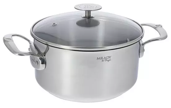 De Buyer 3427.20, 3 л, круглый, нержавеющая сталь