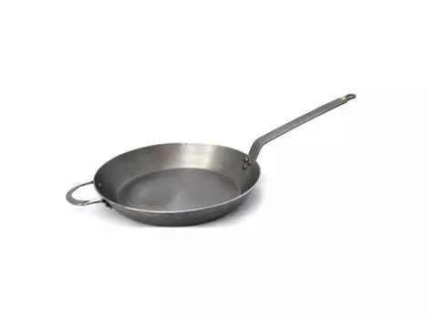 De Buyer 5610.36 Сковорода 36 см, листовая сталь, минеральный элемент B, серебро