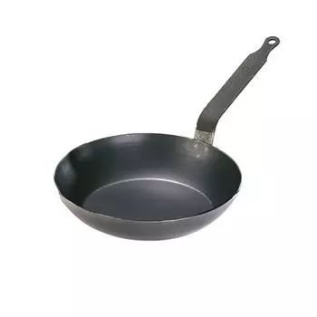 De Buyer Frypan Bleue Сковорода 24 см, максимальный диаметр 24 см, чугун/литой алюминий