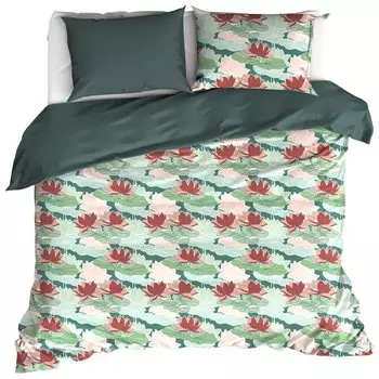 De Witte Lietaer Пододеяльник, Koi Tidepool - 260 х 240 см + 60 х 70 см - хлопковый сатин