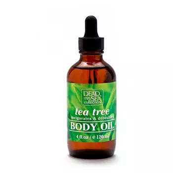 Dead Sea Collection Tea Tree минеральное масло для тела с экстрактом чайного дерева, 120 мл