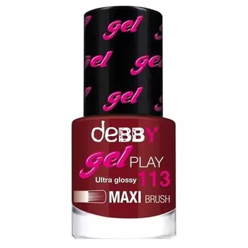 DEBBY SMALTO GELPLAY 113 Лак для ногтей Dark Cherry