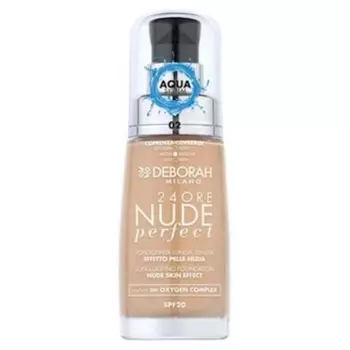 DEBORAH 24 Hours Nude Perfect Foundation 02 Бежевый