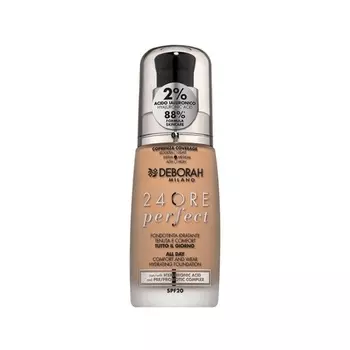 Deborah Milano 24 Hour Liquid Foundation Perfect Moisturizing SPF 20 1 Fair 30,00 мл