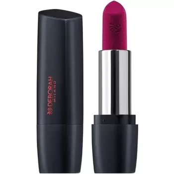 Deborah Milano Red Matt Matte Lipstick с коллагеном и гиалуроновой кислотой 31 Berry Me Питательный и смягчающий эффект обеспечивает интенсивные и стойкие губы 4,5 г