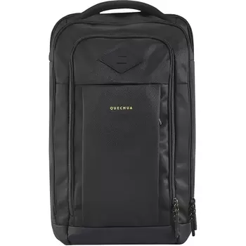 DECATHLON 23-литровая походная сумка из полиэстера, черная, унисекс