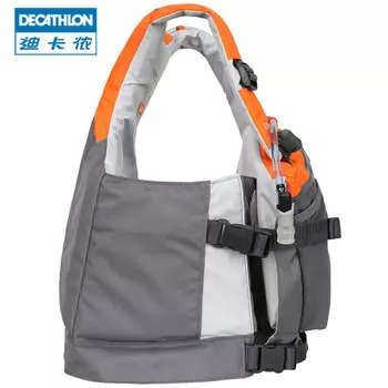 Decathlon большой жилет плавучести, байдарка, портативный морской профессиональный легкий съемный мешок для воды, оранжевый L-2491716