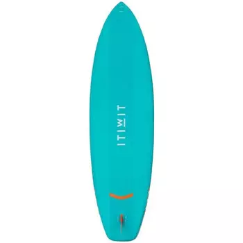 Decathlon надувная доска для серфинга для начинающих, доска для серфинга SUP, доска для серфинга на водных лыжах, ITIWIT, зеленая, 10 футов X 32 2455364