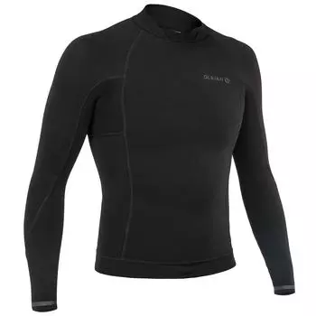 Decathlon Neoprene Top Surf 900 1,5 мм Olaian, черный