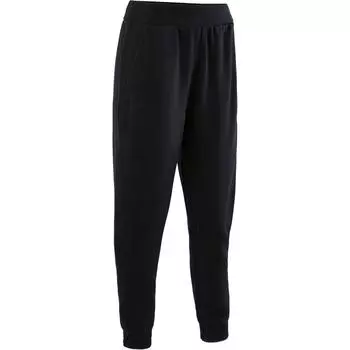DECATHLON Спортивные брюки женские черные