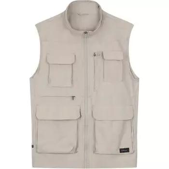 DECATHLON Жилет унисекс бежево-желтый