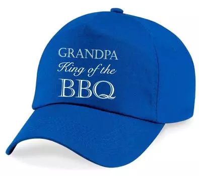 Дедушка, король шапки для барбекю 60 SECOND MAKEOVER, синий