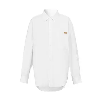 Deep Breath куртка с однотонной рубашкой, белый