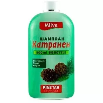 Дегтярный шампунь 500мл, Milva