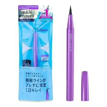 Dejavu Lasting-fine E Short Brush Liquid 0,52 мл. 1 Deep Black, Deep Black