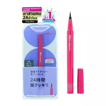 Dejavu Жидкость для кистей Lasting-fine E Brush 0,55 мл. 1 Глубокий черный, Deep back