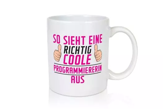 Действительно крутой программист | Разработчик программного обеспечения - Белая кружка LieblingsPrint24