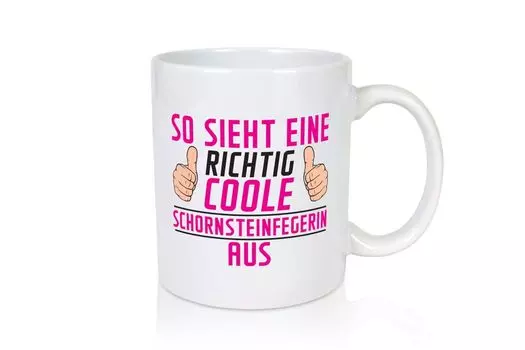 Действительно крутой трубочист | трубочист | Поделка - Чашка Белая LieblingsPrint24