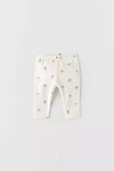 Дейзи леггинсы ZARA, светлый экру