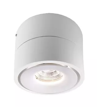 Deko-Light LED накладной потолочный светильник Uni II белого и прозрачного цвета, 9 Вт, 670 лм, белый