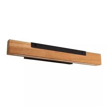 Deko-Light Светодиодный настенный светильник Madera в коричневом и черном цвете, 9 Вт, 560 лм, коричневый